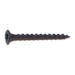 #6 x 1-5/8" Black Phosphate Steel Coarse Thread Square Drive Bugle Head Drywall Screws