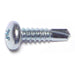 #10-16 x 3/4" Zinc Plated Steel Phillips Pan Head Self-Drilling Screws