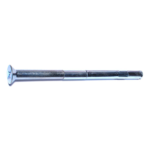 3/8" x 6" Zinc Plated Steel Slotted Flat Head Sleeve Anchors