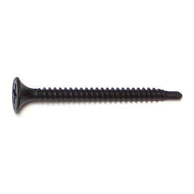 #6-20 x 1-5/8" Black Phosphate Steel Phillips Bugle Head Self-Drilling Screws