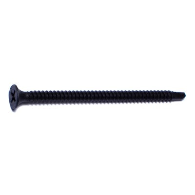 #8-18 x 2-5/8" Black Phosphate Steel Phillips Bugle Head Self-Drilling Screws