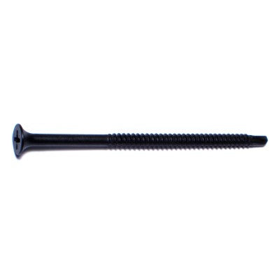 #8-18 x 3" Black Phosphate Steel Phillips Bugle Head Self-Drilling Screws