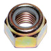 9/16"-12 Zinc Plated Grade 8 Steel Coarse Thread Nylon Insert Lock Nuts