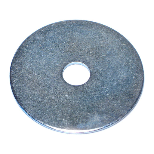 3/8" x 2" Zinc Plated Grade 2 Steel Fender Washers