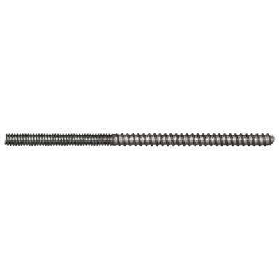 1/4"-20 x 5" Plain Steel Coarse Thread Hanger Bolts