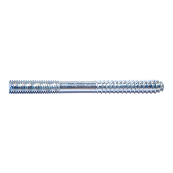 5/16"-18 x 4" Plain Steel Coarse Thread Hanger Bolts