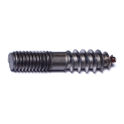 3/8"-16 x 2" Plain Steel Coarse Thread Hanger Bolts