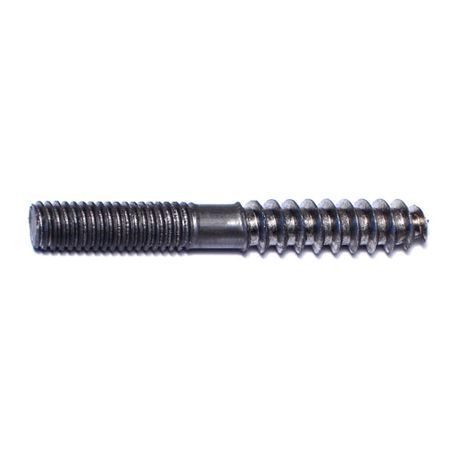 3/8"-16 x 3" Plain Steel Coarse Thread Hanger Bolts