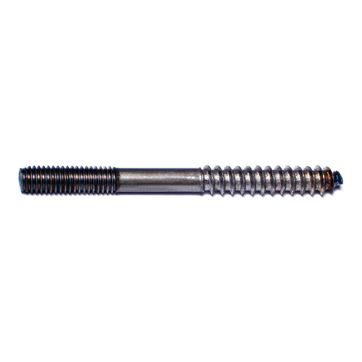 3/8"-16 x 4-1/2" Plain Steel Coarse Thread Hanger Bolts