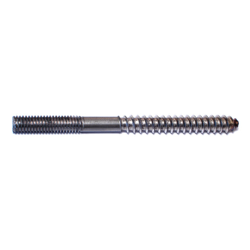 3/8"-16 x 5" Plain Steel Coarse Thread Hanger Bolts