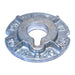 1" x 1-3/16" x 4" x 9/16" Hot Dip Galvanized Grade 2 Steel Malleable Washers