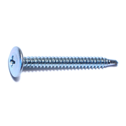 #8-18 x 1-5/8" Zinc Plated Steel Modified Phillips Truss Head Self-Drilling Screws