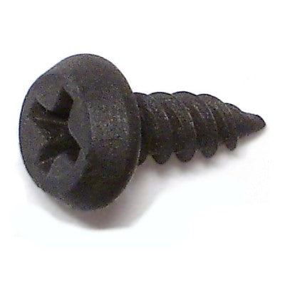 #6-20 x 7/16" Black Phosphate Steel Phillips Pan Head Sharp Framing Self-Drilling Screws