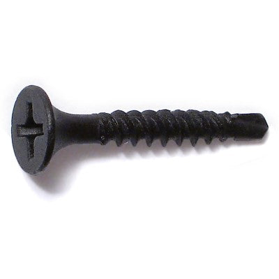 #6-20 x 1" Black Phosphate Steel Phillips Bugle Head Self-Drilling Screws