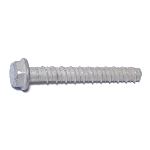 1/2" x 4" Zinc Plated Steel Hex Washer Head LDT Tapcon Masonry Screws