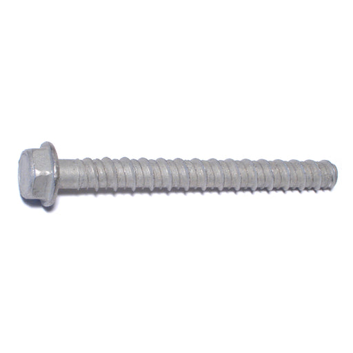 1/2" x 5" Zinc Plated Steel Hex Washer Head LDT Tapcon Masonry Screws