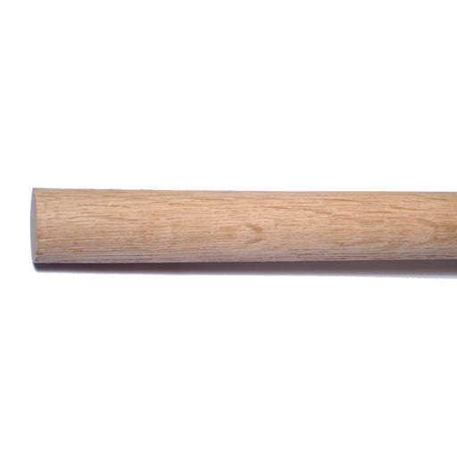 1" x 48" Oak Wood Dowel Rods