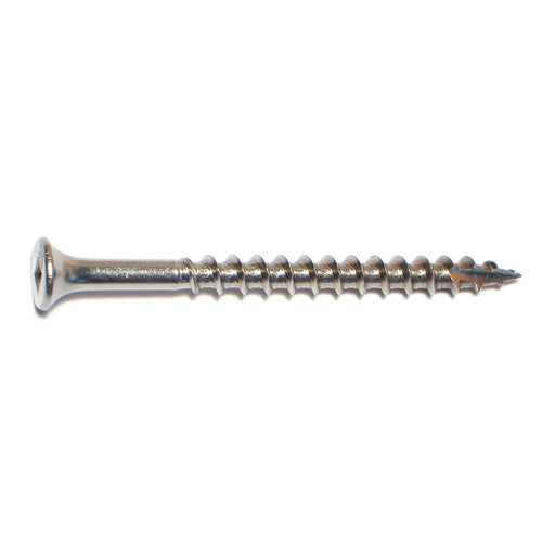 #10 x 2-1/2" 18-8 Stainless Steel Square Drive Bugle Head Deck Screws