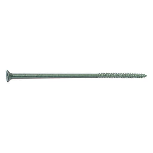 12 x 6" Star Drive Green XL1500 Exterior Saberdrive Deck Screws