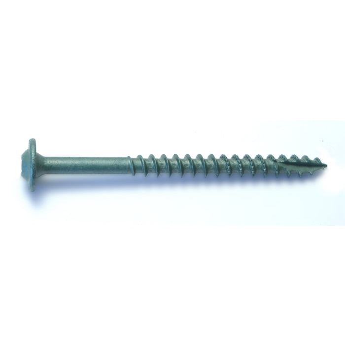 SaberDrive® Platinum Green XL1500 Star Drive Construction Lag Screws - 10LB. Box