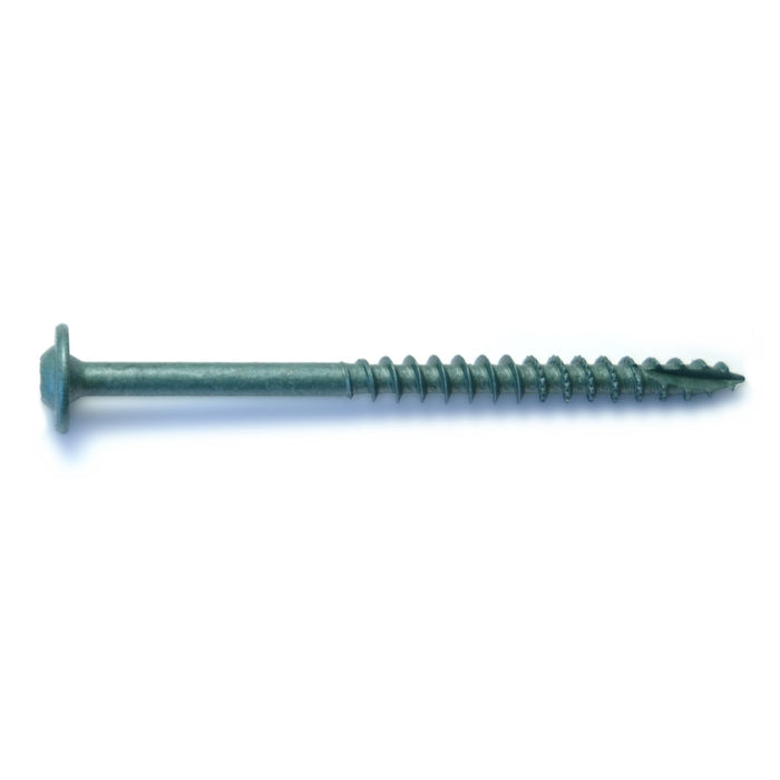 SaberDrive® Platinum Green XL1500 Star Drive Construction Lag Screws - 10LB. Box