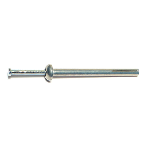 1/4" x 3" Zinc Plated Steel Truss Head Nail Drive Anchors