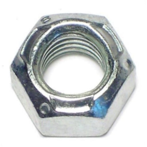 3/8"-16 Zinc Plated Grade 2 Steel Coarse Thread Lock Nuts