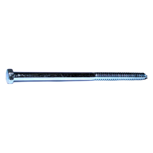 3/4" x 14" Zinc Plated Grade 2 / A307 Steel Hex Head Lag Screws