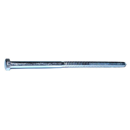 3/4" x 16" Zinc Plated Grade 2 / A307 Steel Hex Head Lag Screws