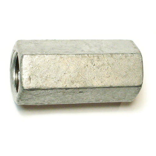 3/4"-10 x 2-1/4" Hot Dip Galvanized Steel Coarse Thread Coupling Nuts