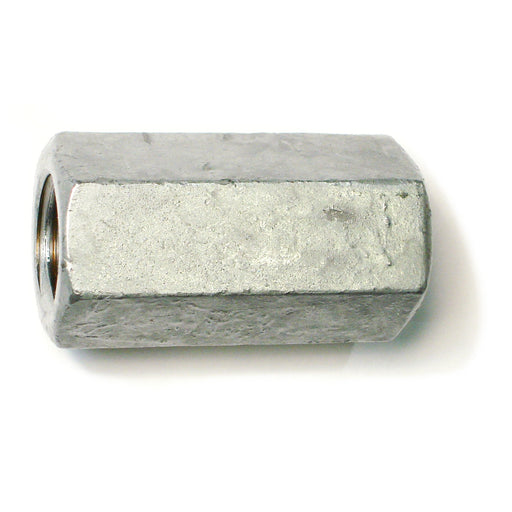 7/8"-9 x 2-1/2" Hot Dip Galvanized Steel Coarse Thread Coupling Nuts