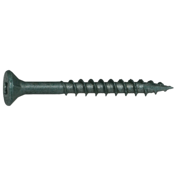 SaberDrive® Green XL1500 Coated T-25 Star Drive Exterior Deck Screws