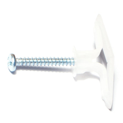 3/8" - 1/2" x 1.8" Plastic Toggles & Screws