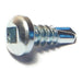 #8-18 x 1/2" Zinc Plated Steel Square Drive Pan Head Self-Drilling Screws