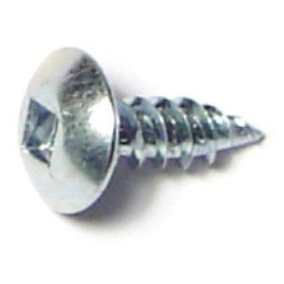 #8 x 1/2" Zinc Plated Steel Square Drive Truss Head Sheet Metal Screws