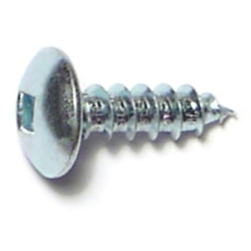 #10 x 5/8" Zinc Plated Steel Square Drive Truss Head Sheet Metal Screws