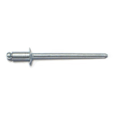 1/8" x 1/8" Dome Head Steel Pop Rivets