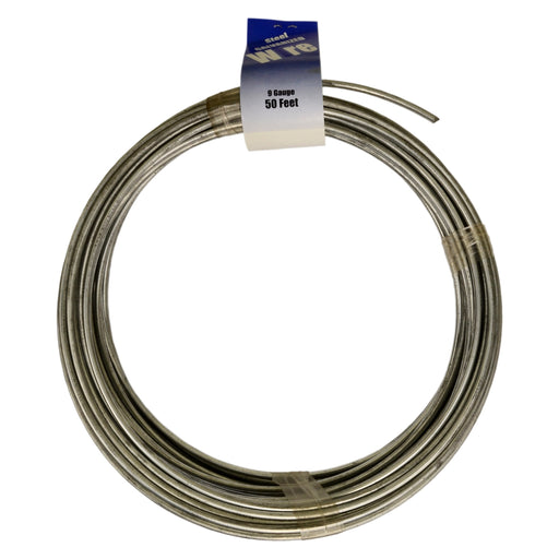 9 WG x 50' Galvanized Steel Wire