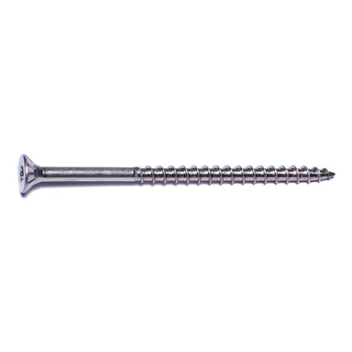 #10 x 3-1/2" 304 Stainless Steel Star Drive Bugle Head Saberdrive Deck Screws