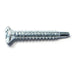 #6-20 x 1" Zinc Plated Steel Phillips Flat Head Self-Drilling Screws