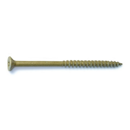 #12 x 3-1/2" Tan XL1500 Coated Steel Star Drive Bugle Head Saberdrive Wood Screws