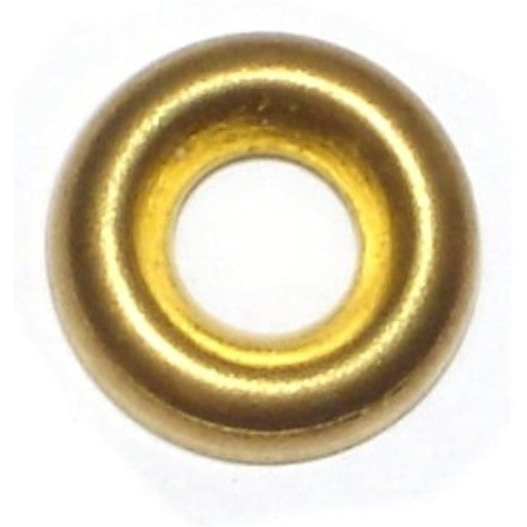 #6 x 5/32" x 15/32" Brass Finishing Washers