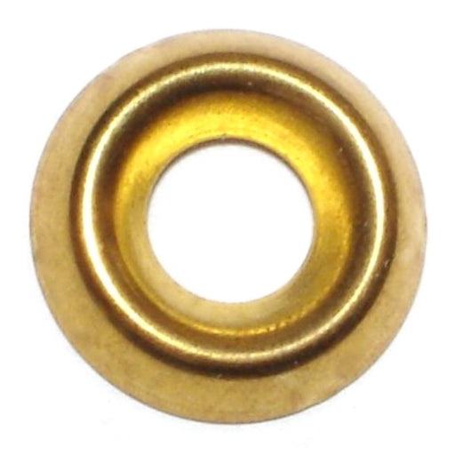 #12 x 17/64" x 21/32" Brass Finishing Washers