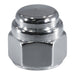 1/2"-13 Chrome Plated Steel Coarse Thread Flat Head Acorn Cap Nuts