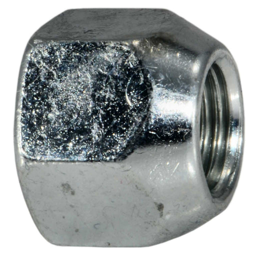 12mm-1.25 x 16mm Zinc Plated Steel Extra Fine Thread Open End Wheel Nuts