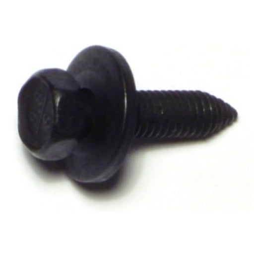 6mm-1.0 x 25mm Class 9.8 Steel Coarse Thread Indented Hex Washer Head Type CA Thread Cutting Screws