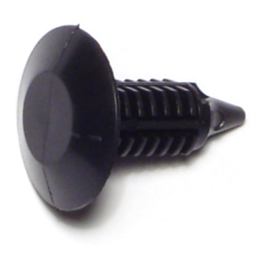 5/16" x 0.9" Black Plastic Hole Flex Retainers