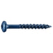 5/16" x 2-3/4" Blue Ruspert Coated Steel Star Drive Pan Head TorqueMaster Masonry Screws