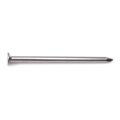 8d 2-1/2" Bright Steel Smooth Shank Common Flat Head Nails