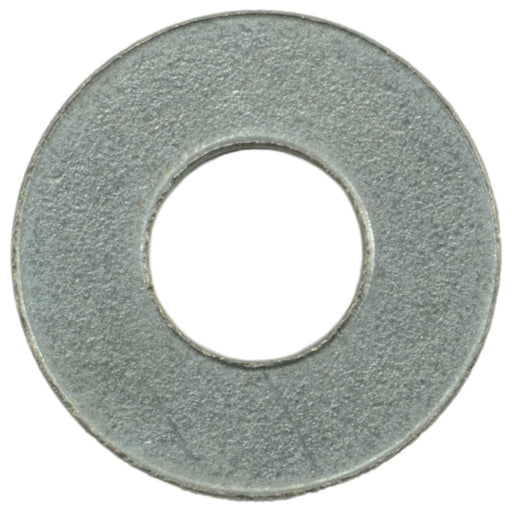 #8 x 3/16" x 7/16" Zinc Plated Grade 2 Steel SAE Flat Washers